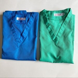 2 SCRUBS SHIRTS